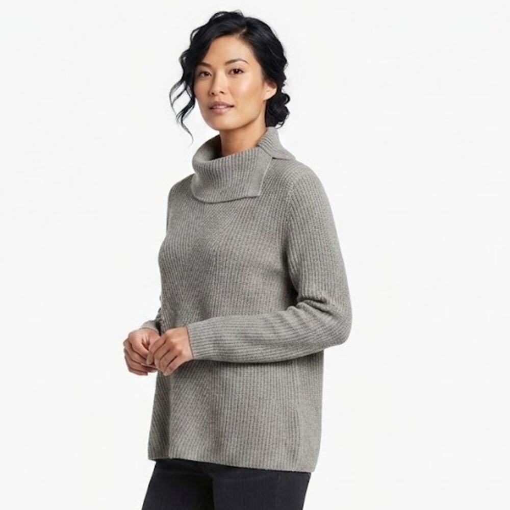 TALBOTS Warm Winter Knit Sweater Ribbed Cozy Plus Size XL